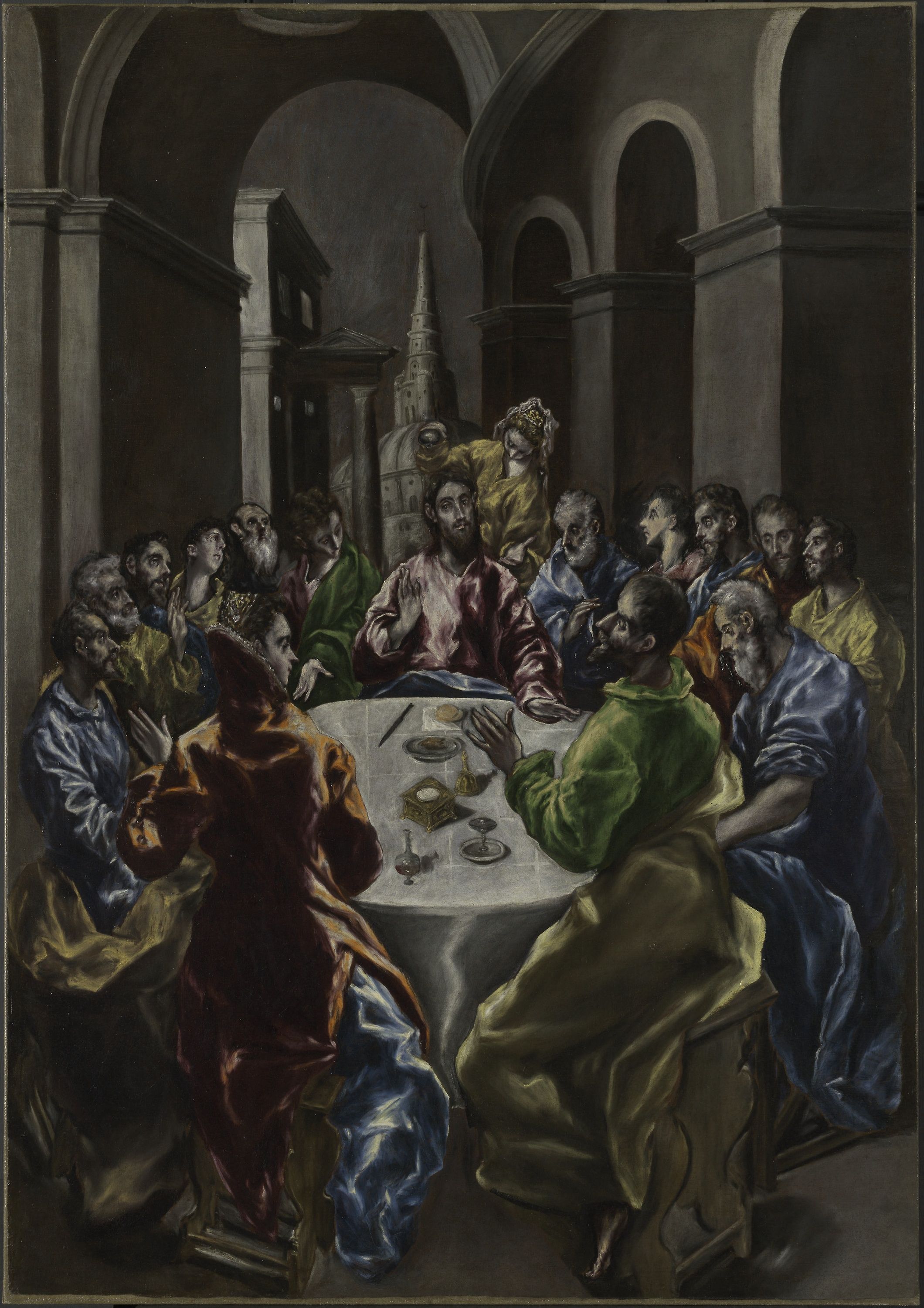 The Feast in the House of Simon by El Greco and workshop