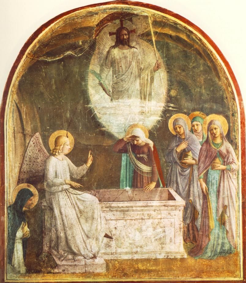 Women at the Empty Tomb by Fra Angelico
