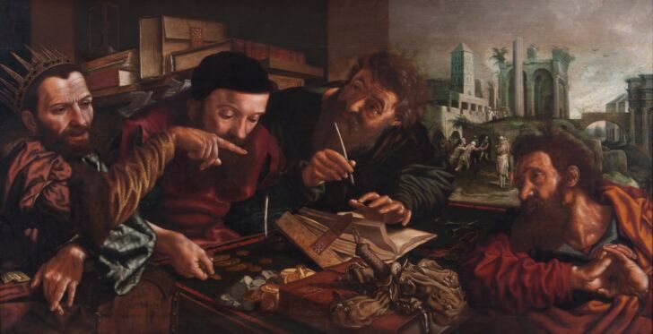 The Parable of the Unmerciful Servant by Jan van Hemessen