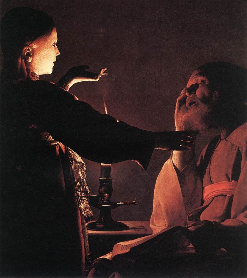 The Dream of St Joseph by Georges de La Tour