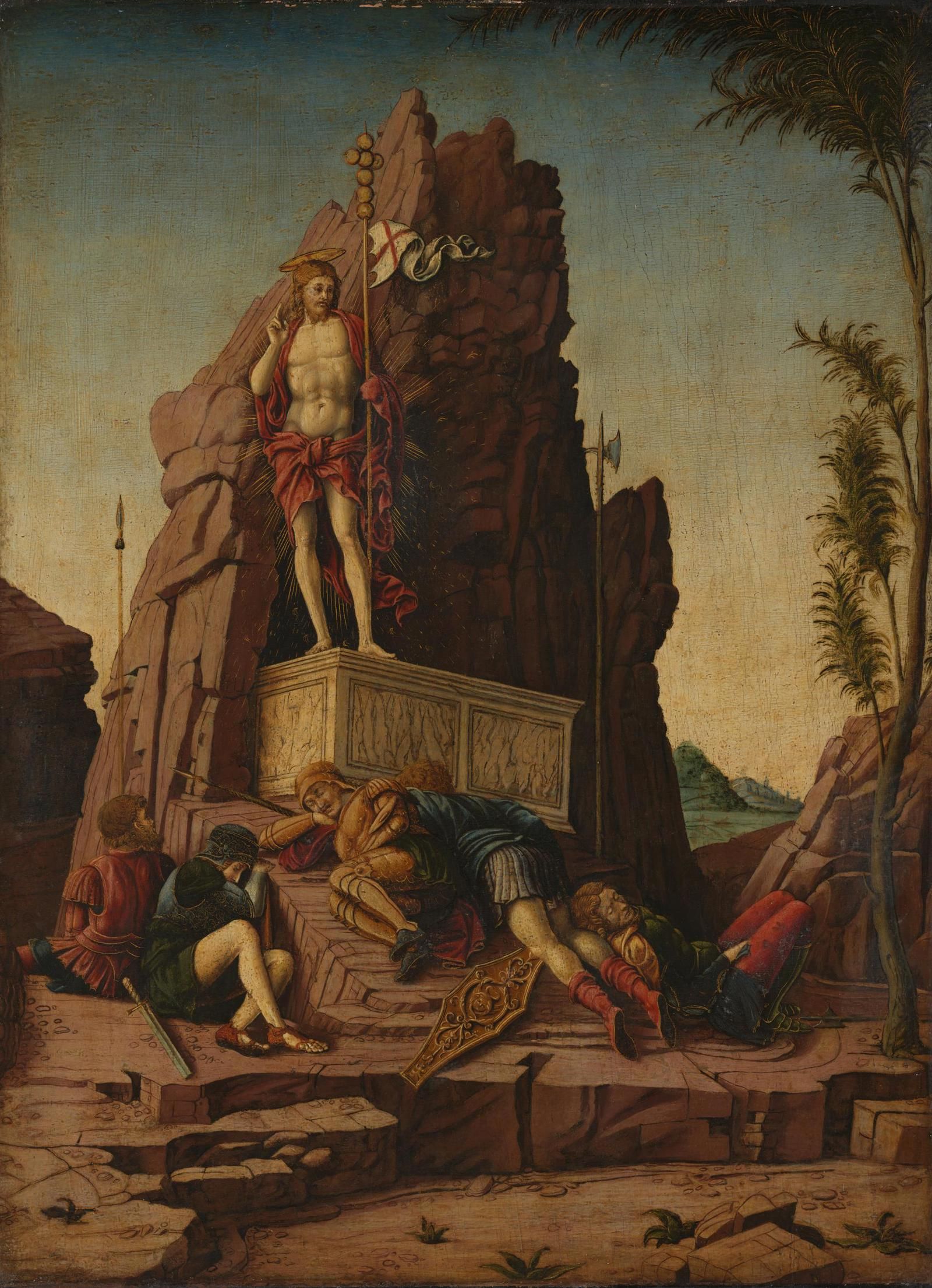 The Resurrection by imitator of Andrea Mantegna