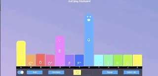 Piano roll interface