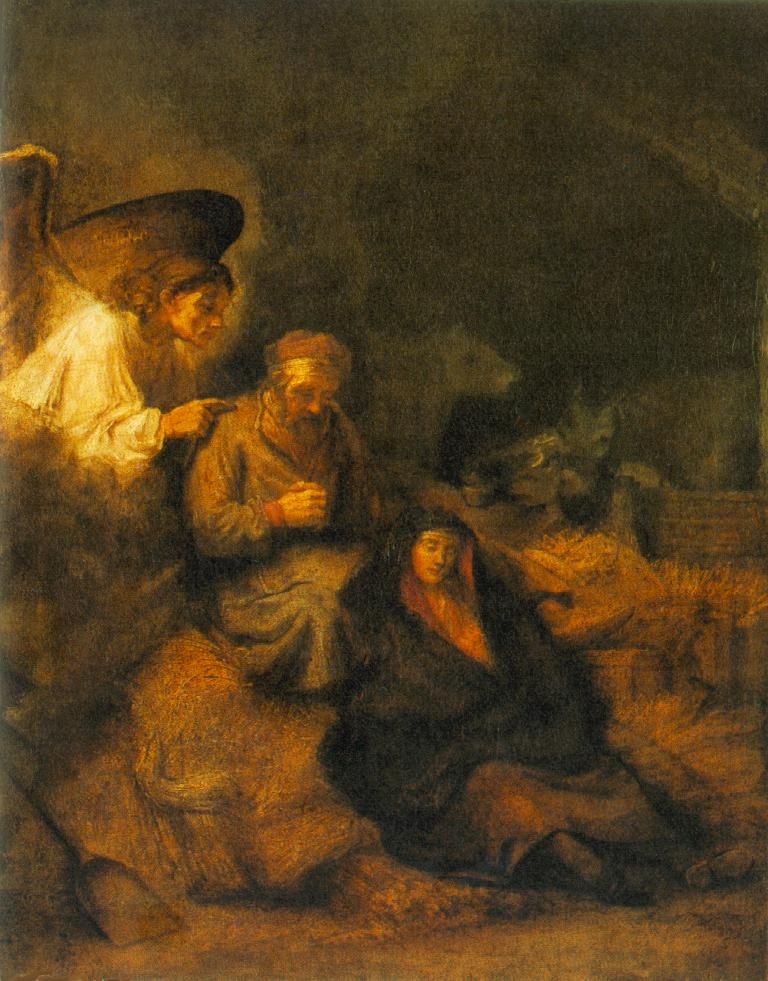 The Dream of St Joseph by Rembrandt