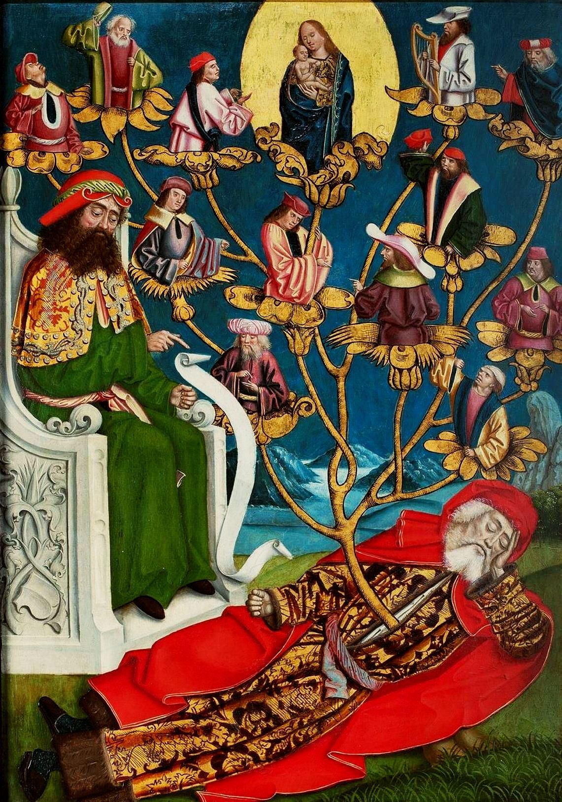 Tree of Jesse by Absolon Stumme