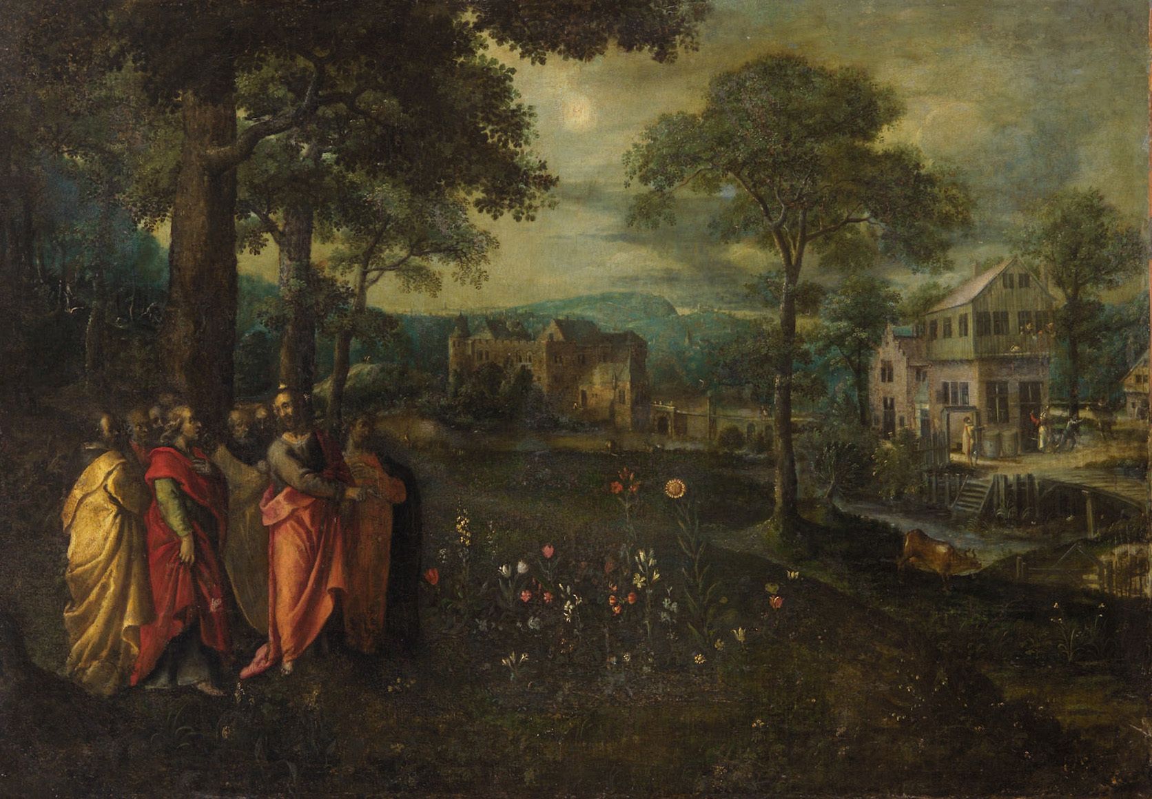 Parable of the Lily of the Field by Marten van Valckenborch