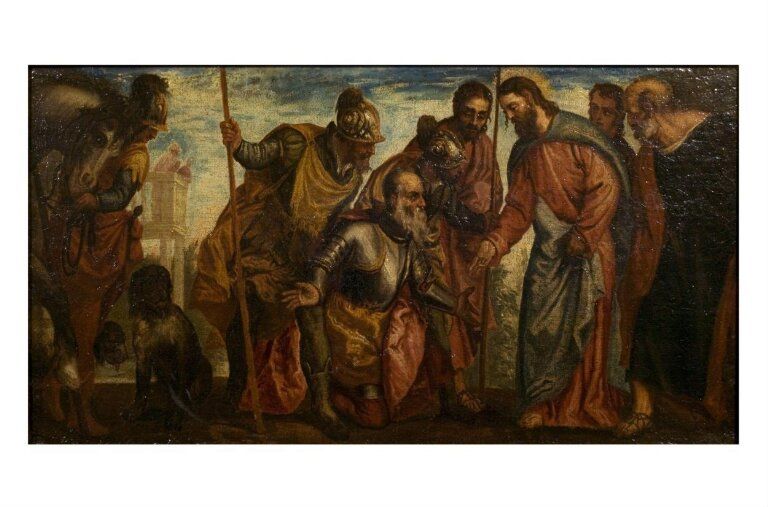 Christ and the Centurion (Matthew 8:5) by after Paolo Veronese